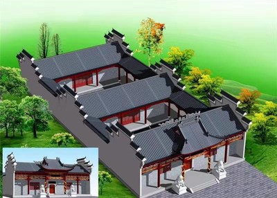 湖北古韻園林景觀與古典建筑工程探析
